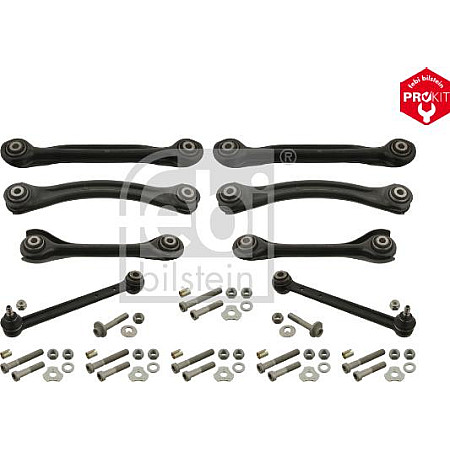 Brat-bieleta. suspensie roata Set de chei de suspensie spate cu materiale auxiliare se potriveste. MERCEDES 124 A124 124 C124 12 MERCEDES-BENZ 124 (A124), Sabrioleta, 09.1991 - 06.1993 Febi Bilstein 17300