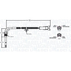 Senzor. temperatura gaze evacuare Senzor temperatura evacuare OPEL ASTRA H ASTRA H GTC ZAFIRA B ZAFIRA B-MINIVAN VAUXHALL ASTRA Mk V (A04), Hatchback, 01.2004 - 09.2009 Magneti Marelli 172000031010
