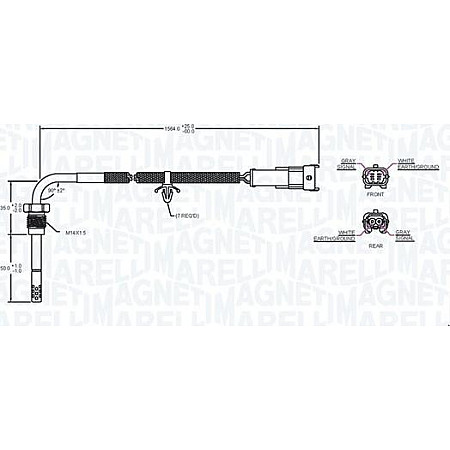 Senzor. temperatura gaze evacuare Senzor temperatura evacuare OPEL ASTRA H ASTRA H GTC ZAFIRA B ZAFIRA B-MINIVAN VAUXHALL ASTRA Mk V (A04), Turism, 08.2004 - 10.2012 Magneti Marelli 172000031010