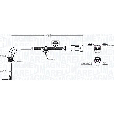 Senzor. temperatura gaze evacuare Senzor temperatura evacuare OPEL ASTRA H ASTRA H GTC ZAFIRA B ZAFIRA B-MINIVAN OPEL ASTRA H (A04), Turism, 08.2004 - 05.2014 Magneti Marelli 172000143010