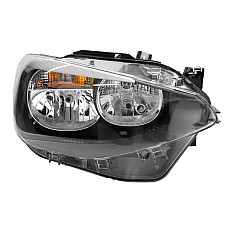 Far Lampa frontala Dreapta halogen H6W-H7-H7-PY21W-W21W electric cu motor bec se potriveste. BMW 1 F20 1 F21 11.10-03.15 BMW 1 (5 door) II (F20), Hatchback, 07.2011 - 06.2019 HELLA 1EG 010 741-081