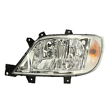 Far Lampa frontala Stanga halogen H3-H7-PY21W-W5W electric cu motor bec culoare semnalizator. alb se potriveste. MERCEDES SPRINT MERCEDES-BENZ SPRINTER 3-t (903), Cadru de sprijin, 01.1995 - 05.2012 HELLA 1EH 246 047-011