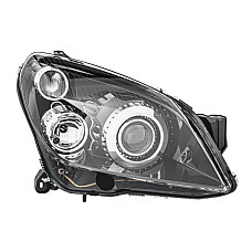 Far Lampa frontala Dreapta bi-xenon-halogen D2S-H7-PY21W-W5W electric cu motor culoare semnalizator. transparent se potriveste. OPEL ASTRA H (A04), Turism, 08.2004 - 05.2014 HELLA 1EL 008 700-321