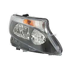 Far Lampa frontala Dreapta halogen H15-H7-PY21W cu motor bec culoare insert. negru culoare semnalizator. transparent se potrives MERCEDES-BENZ VITO Mixto (Double Cabin) (W447), Furgon/Estate, 10.2014 - HELLA 1EL 011 284-881