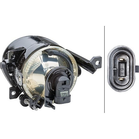 Proiector ceata Lampa de ceata Dreapta HB4 VW CADDY III CADDY III-MINIVAN CC B7 EOS GOLF PLUS V POLO POLO IV POLO VW CADDY III (2KA, 2KH, 2CA, 2CH), Box/MPV, 03.2004 - 05.2015 HELLA 1N0 271 289-421