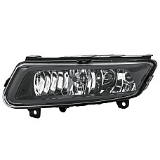 Proiector ceata Lampa de ceata Stanga H8-P21W cu lumini curbe cu lumini de zi Mod.BlueGT - GTI - R-Line negru VW VW POLO (6R1, 6C1), Hatchback, 03.2009 - HELLA 1ND 010 377-071
