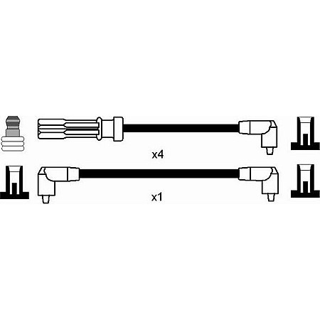 Set fise bujii VOLVO 940 (945), Kombi, 08.1990 - 10.1995 NGK 8469