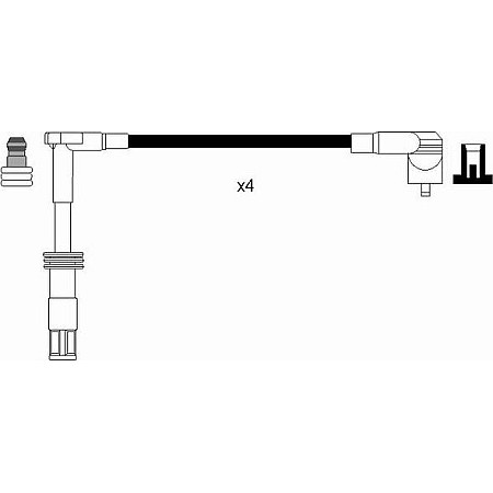 Set fise bujii ALFA ROMEO 156 (932_), Sportswagon, 02.1997 - 05.2006 NGK 8597