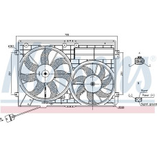 Ventilator. radiator Ventilator radiator Dreapta-Stanga cu carcasa se potriveste. AUDI A1 A3 TT SEAT ALTEA ALTEA XL IBIZA IV SC VW GOLF VI (5K1), Hatchback, 10.2008 - 12.2014 Nissens 85643