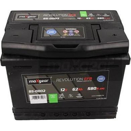 Baterie de pornire PEUGEOT 307 CC (3B), Sabrioleta, 03.2003 - 06.2009 Maxgear 85-0002