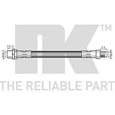 Furtun frana BMW 1 (F20), Van, 03.2015 - 06.2019 NK 851539