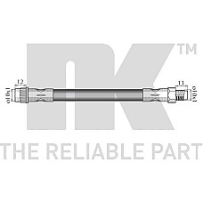 Furtun frana RENAULT 19 II Chamade (L53_), Sedan, 04.1992 - 08.2003 NK 853920