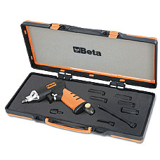 &quot;Altele scule speciale KLUCZ UDAROWY PNEUMATYCZNY DO WYKRECANIA SWIEC ZAROWYCH  4-STOPNIE REGULACJI MOMENTU 10/20/30/40Nm NASADKI UDAROWE 1/4&quot;&quot; 89101112mm DWIE PRZEDLUZKI I PRZEGUB UDAROWY&quot; BETA BE960KPC