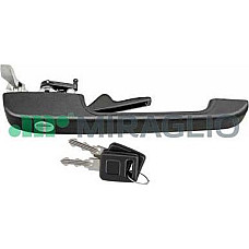 Maner usa Fata Dreapta cu cheie extern cu incuietoare negru SEAT IBIZA I 0.9-1.7D 06.84-12.93 SEAT IBIZA I (021A), Hatchback, 06.1984 - 12.1993 Miraglio 80.400.04