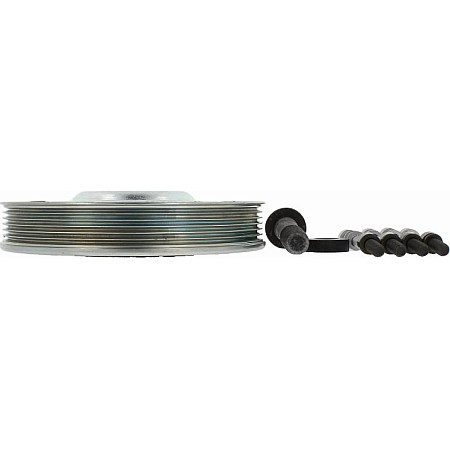 Fulie curea. arbore cotit Crankshaft pulley number of ribs. 5 with bolts ALFA ROMEO 145 146 147 156 159 GT MITO FIAT BRAVA ALFA ROMEO 159 (939_), Sportswagon, 06.2005 - 12.2012 Corteco 80004910