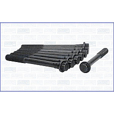 Set surub chiulasa Kit bolt chiulasa LEXUS ES RX TOYOTA CAMRY HARRIER HIGHLANDER - KLUGER PREVIA II SIENNA SOLARA 3.0 TOYOTA HARRIER II (_U3_), Dubita, 02.2003 - 12.2013 Ajusa 81046900
