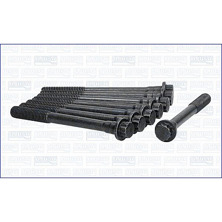 Set surub chiulasa Kit bolt chiulasa LEXUS ES RX TOYOTA CAMRY HARRIER HIGHLANDER - KLUGER PREVIA II SIENNA SOLARA 3.0 TOYOTA HARRIER II (_U3_), Dubita, 02.2003 - 12.2013 Ajusa 81046900