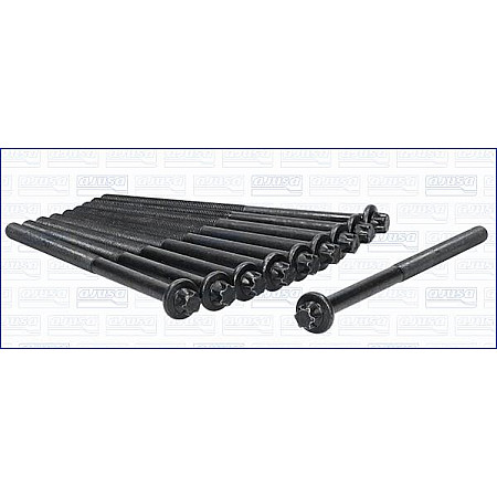 Set surub chiulasa Set de surub pentru capul cilindrului MERCEDES E W211 G W463 GL X164 M W163 M W164 S W220 4 MERCEDES-BENZ G-CLASS (W463), Sabrioleta, 09.1989 - Ajusa 81056000