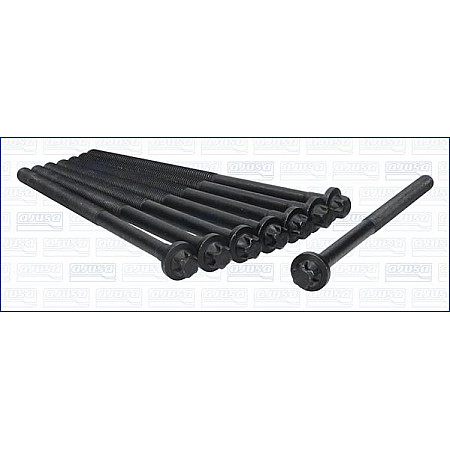 Set surub chiulasa Kit bolt chiulasa MERCEDES C T-MODEL S203 C T-MODEL S204 C W203 C W204 CLK A209 CLK C209 CLS C218 MERCEDES-BENZ SPRINTER 5-t (906), Van, 06.2006 - Ajusa 81052400