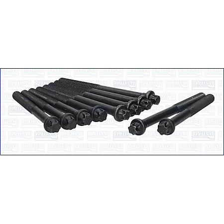Set surub, chiulasa RENAULT MEGANE I Coach (DA0/1_), Compartiment, 03.1996 - 08.2003 Ajusa 81002900