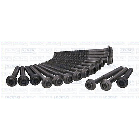 Set surub, chiulasa MERCEDES-BENZ C-CLASS (W202), Sedan, 03.1993 - 05.2000 Ajusa 81012500
