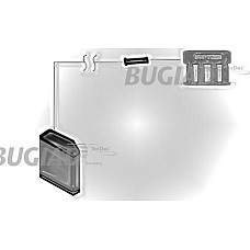 Furtun intercooler CITROEN C4 I (LC_), Hatchback, 11.2004 - 12.2013 Bugiad 88718