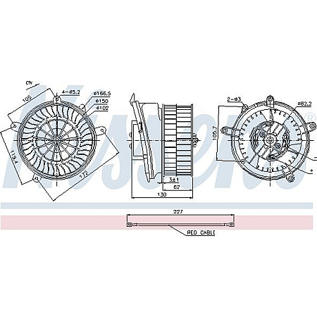 Ventilator. habitaclu Suflanta de aer se potriveste. MERCEDES C T-MODEL S202 C W202 CLK A208 CLK C208 SLK R170 1.8-5.4 03.93-04. MERCEDES-BENZ C-CLASS T-Model (S202), Turism, 06.1996 - 03.2001 Nissens 87152