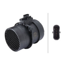 Senzor debit aer Air flowmeter 4 pin module AUDI A1 A3 A4 ALLROAD B8 A4 ALLROAD B9 A4 B8 A4 B9 A5 A6 C7 Q2 Q3 Q5 TT SEAT A VW GOLF VI (517), Sabrioleta, 03.2011 - 05.2016 HELLA 8ET 009 149-441