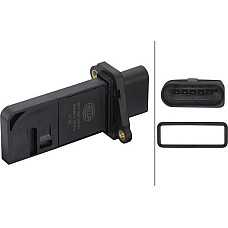 Debitmetru VW SCIROCCO III (137, 138), Compartiment, 05.2008 - 11.2017 HELLA 8ET 009 149-611