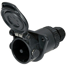 Dulie Priza plug-in EBS numar pini-mumar pini activi 7 24V contacte insurubate HELLA 8JB 007 645-031