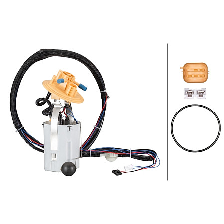 Sistem alimentare cu combustibil Electric fuel pump module VOLVO S60 I S80 I V70 II XC70 I XC90 I 2.0-3.2 05.98-09.14 VOLVO S60 I (384), Sedan, 07.2000 - 04.2010 HELLA 8TF 358 146-561