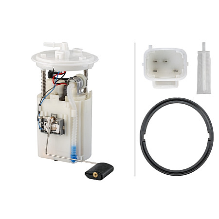 Sistem alimentare cu combustibil Electric fuel pump module DAEWOO LANOS FORD FOCUS I HONDA ACCORD VI ACCORD VII CIVIC V HY HYUNDAI i30 (FD), Hatchback, 10.2007 - 05.2012 HELLA 8TF 358 146-681