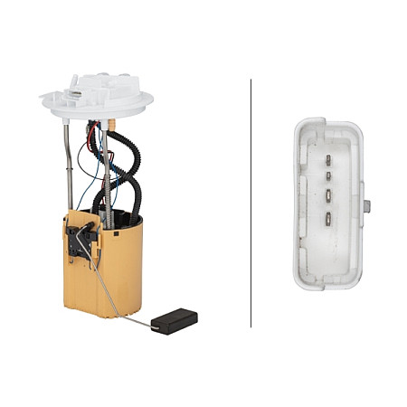 Sistem alimentare cu combustibil Electric fuel pump module FORD TRANSIT V363 2.2D 08.13- FORD TRANSIT V363 (FED, FFD), Cadru de sprijin, 08.2013 - HELLA 8TF 358 303-201