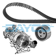 Set pompa apa + curea dintata Set de sincronizare curea + scripete + pompa de apa RENAULT CLIO I CLIO II KANGOO KANGOO EXPRESS TWINGO I 1.2/1.2LPG 01.96- DAYCO DAYKTBWP1740