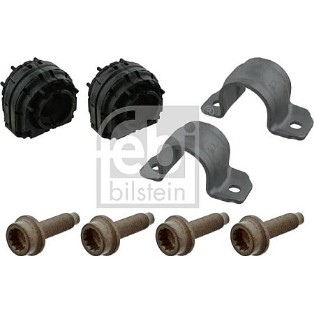 Set reparatie. bucsa bara stabilizatoare Set de reparatii stabilizator de legatura Spate Dreapta-Stanga 19mm AUDI VW GOLF PLUS (5M1, 521), Hatchback, 12.2004 - 12.2013 Febi Bilstein 39649