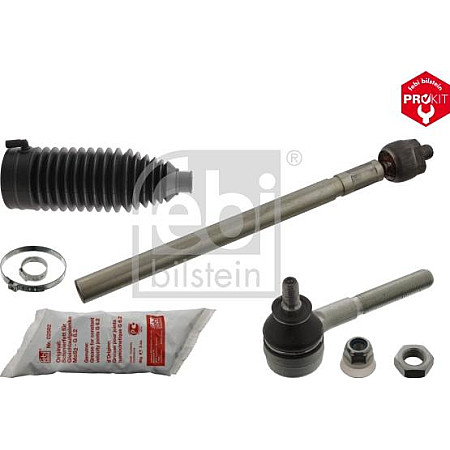 Bara directie Tija de fixare cu capat Stanga benzi husa vaselina CITROEN C4 C4 I PEUGEOT 307 605 1.4-3.0 06.89-07 PEUGEOT 605 (6B), Sedan, 06.1989 - 09.1999 Febi Bilstein 39041