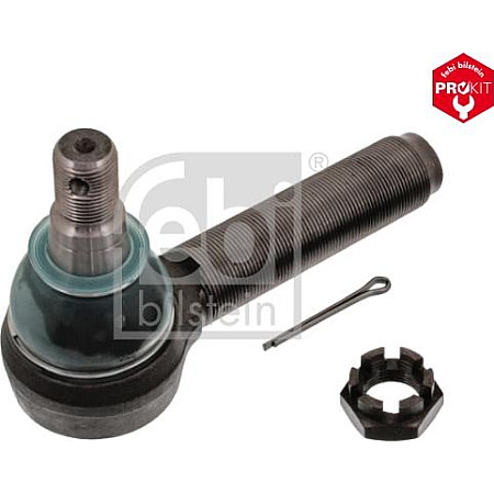 Cap de bara Capatul tijei de legatura tip filet exterior directie dreapta fata-verso M30x15mm-M20x15mm L-145mm se potriveste. VO VOLVO FH 16 II (VTT3R), 05.2012 - Febi Bilstein 34103
