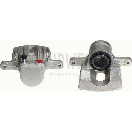 Etrier frana Etrier de frana cu disc Spate Dreapta HYUNDAI SANTA FE II 2.2D-2.7 03.06-12.12 HYUNDAI SANTA FE II (CM), Crossover, 10.2005 - 03.2015 Budweg Caliper 343947