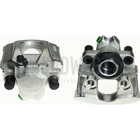 Etrier frana Etrier de frana cu disc Spate Dreapta VW MULTIVAN V TRANSPORTER V 1.9D-3.2 04.03-08.15 VW TRANSPORTER V (7JD, 7JE, 7JL, 7JY, 7JZ, 7FD), Cadru de sprijin, 04.2003 - 08.2015 Budweg Caliper 343429