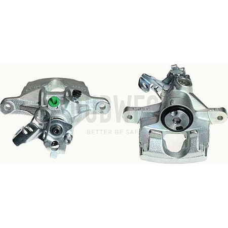 Etrier frana Etrier de frana cu disc Spate Dreapta se potriveste. RENAULT KANGOO KANGOO EXPRESS 1.6-1.9D 10.01- RENAULT KANGOO (KC0/1_), Dubita, 08.1997 - Budweg Caliper 343581