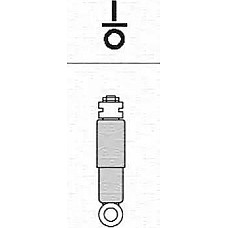 Amortizor Shock absorber rear L-R RENAULT 19 I 19 I CHAMADE 19 II 19 II CHAMADE 1.4-1.9D 01.88-06.96 RENAULT 19 II (D53_, 853_), Sabrioleta, 04.1992 - 06.2001 Magneti Marelli 356144070000