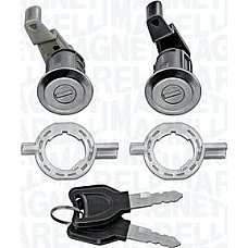Set cilindru inchidere Set de blocare pentru usi Spate Stanga RENAULT CLIO II CLIO II-HATCHBACK 09.98- RENAULT CLIO II (SB0/1/2_), Hatchback Van, 09.1998 - Magneti Marelli 350105016300