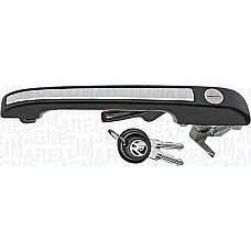 Maner usa Fata Stanga cu gaura pentru incuietoare cu incuietoare negru VW CADDY I GOLF I GOLF II POLO POLO CLASSI VW GOLF II (19E, 1G1), Hatchback, 08.1983 - 12.1992 Magneti Marelli 350105024400