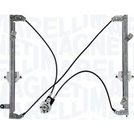 Macara geam Fata Dreapta manual fara motoras numar de usi. 2 CITROEN BERLINGO BERLINGO PEUGEOT PARTNER (5_, G_), Cadru de sprijin, 03.1997 - 07.2008 Magneti Marelli 350103151200