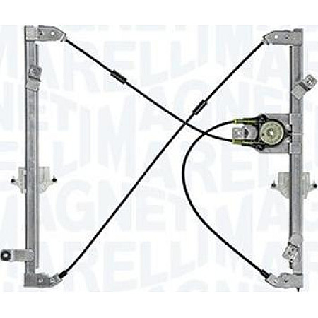 Macara geam Fata Stanga electric fara motoras numar de usi. 2 CITROEN BERLINGO BERLING PEUGEOT PARTNER (7), Box/MPV, 04.2008 - Magneti Marelli 350103160700