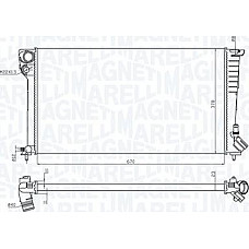 Radiator. racire motor Radiator motor Manual se potriveste. CITROEN BERLINGO BERLINGO-MINIVAN XSARA XSARA-HATCHBACK XSARA-KOMBI CITROEN BERLINGO / BERLINGO FIRST (MF_, GJK_, GFK_), Dubita, 07.1996 - 12.2011 Magneti Marelli 350213199700