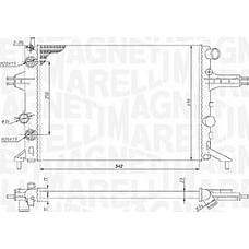 Radiator. racire motor Radiator motor se potriveste. OPEL ASTRA G ASTRA G-KOMBI ZAFIRA A 1.4-2.2 OPEL ASTRA G (T98), Sedan, 03.1998 - 12.2009 Magneti Marelli 350213192800