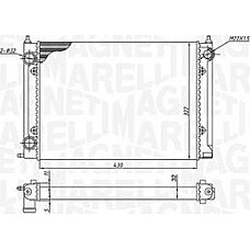 Radiator. racire motor Radiator motor Stanga Manual se potriveste. VW CORRADO GOLF I GOLF II GOLF III JETTA I JETTA II SCIROCCO VW SCIROCCO II (53B), Compartiment, 08.1980 - 07.1992 Magneti Marelli 350213187400