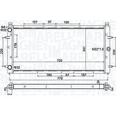 Radiator. racire motor Radiator motor Automat-Manual se potriveste. VW SHARAN TRANSPORTER T4 1.8-2.5D VW TRANSPORTER IV (70B, 70C, 7DB, 7DK, 70J, 70K, 7DC, 7DJ), Autobuz, 09.1990 - 08.2004 Magneti Marelli 350213174600