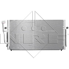Condensator, climatizare MITSUBISHI CARISMA (DA_), Hatchback, 07.1995 - 06.2006 NRF 350213